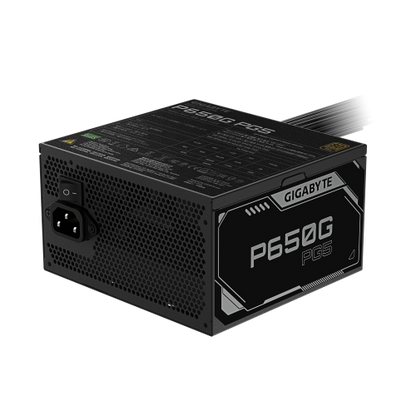 GIGABYTE P650G PCIE 5.1 Fuente de alimentación – PCIe 5.1, 80 PLUS Silver, ventilador de 120mm, compatible con ATX 3.1, enchufe EU_2