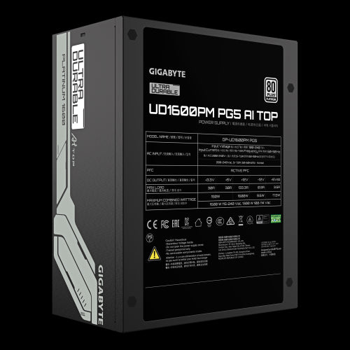 PC-Netzteil GIGABYTE UD1600PM PG5 / Preto_3