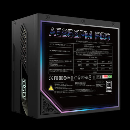 Fonte GIGABYTE GP-AE850PM PG5 / Preto_2