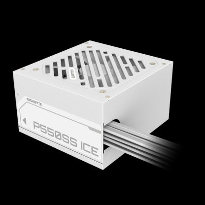 GIGABYTE P550SS ICE Fuente de AlimentaciÃ³n - PCIe 5.0, 80 PLUS Silver, Ventilador de 120 mm, Compatible con ATX 3.0, Enchufe EU_4