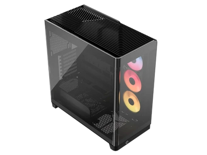 Corsair 4500X LX-R RGB Tempered Glass Mid-Tower, Black Midi Tower Negro_0