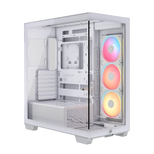 Corsair Midi Tower 3500X LXR LINK TG Blanco_0