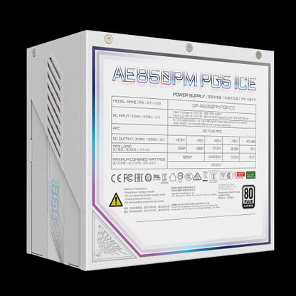 Fonte GIGABYTE GP-AE850PM PG5 ICE / Preto_2