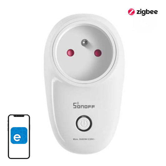 Wi-Fi Smart Plug Sonoff S26R2ZBTPE-FR (Type E)_0