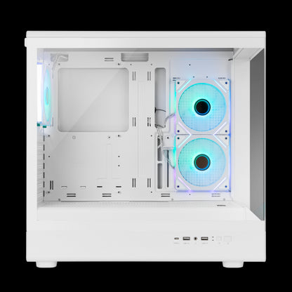 Caja Gaming Semitorre Nox Hummer SIGNAL/ Blanca_6