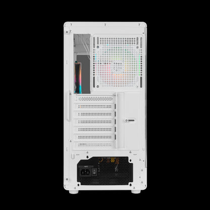 Caja Gaming Semitorre Nox Hummer SIGNAL/ Blanca_9