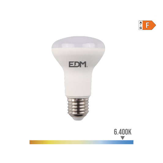 LÃ¢mpada refletora led r63 e27 7 w 600 lm 6400k luz fria Ã¸ 6,3 x 10,2 cm_0