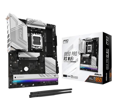 Mainboard ASROCK B850 Pro RS WiFi / Preto / 90-MXBQL0-A0UAYZ_0
