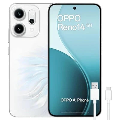 OPPO RENO14 5G  12GB 256GB OPAL WHITE+CABLE_0