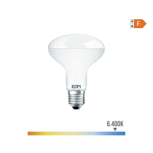 LÃ¢mpada refletora led r90 e27 12w 1154lm 6400k luz fria Ã¸9x12,1cm edm_0