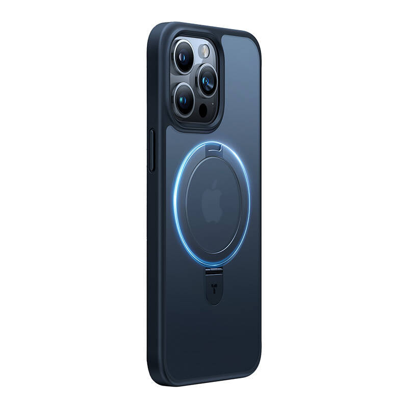 Torras phone case UPRO Ostand Matte for iPhone 15 PRO (black)_0