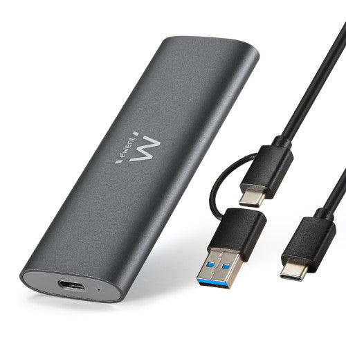 Caixa SSD M2 NVME PCIe Ewent / Space Grey / EW7061_0