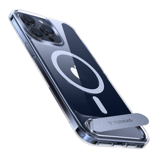 Torras phone case UPRO Pstand for iPhone 15 PRO (transparent_0