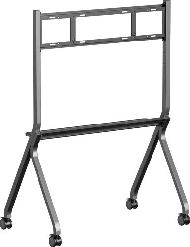 IIYAMA MOBILE CART ON WHEELS, MAX. LOAD 100KG, SUITABLE FOR 55~86", MAX VESA 800X600 COLOR SILVER METALIC (MD-CART02-S1)_9