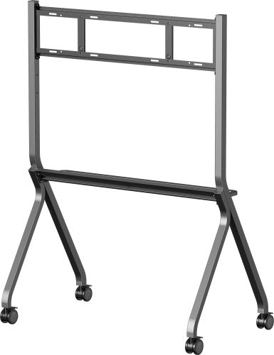 IIYAMA MOBILE CART ON WHEELS, MAX. LOAD 100KG, SUITABLE FOR 55~86", MAX VESA 800X600 COLOR SILVER METALIC (MD-CART02-S1)_10