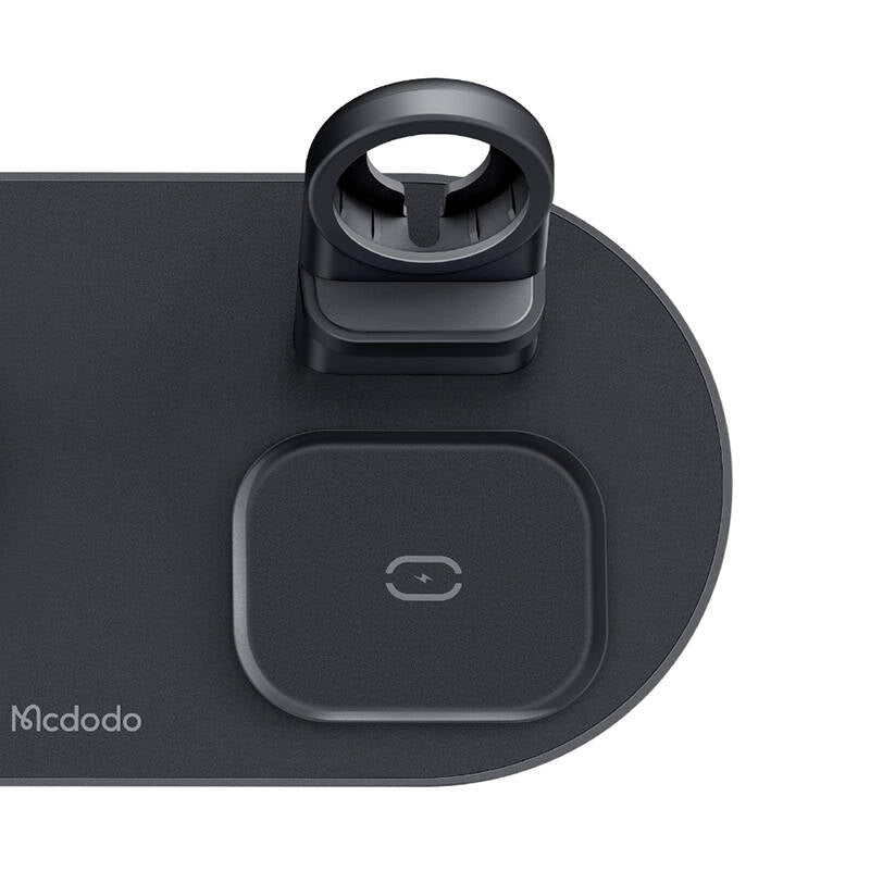 Wireless Charger Mcdodo CH-7061 3 in 1 15W (mobile/TWS/Apple watch) (black)_2
