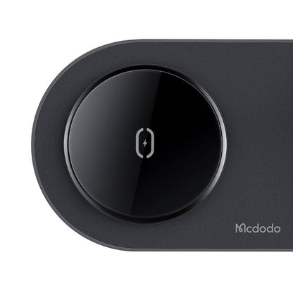 Wireless Charger Mcdodo CH-7061 3 in 1 15W (mobile/TWS/Apple watch) (black)_3