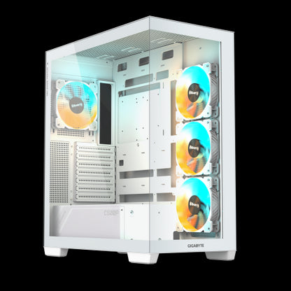 Tower-Gehäuse GIGABYTE C500 Panoramic Stealth Ice / Preto_0