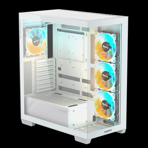 Tower-Gehäuse GIGABYTE C500 Panoramic Stealth Ice / Preto_5