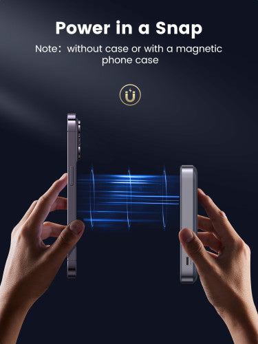 Powerbank UGREEN / Mini / Wireless 10000mAh 20W MagSafe / Cinza / 15086_11