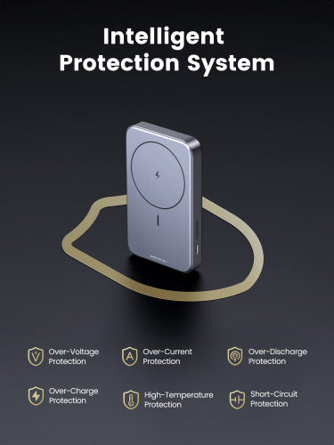 Powerbank UGREEN / Mini / Wireless 10000mAh 20W MagSafe / Cinza / 15086_12