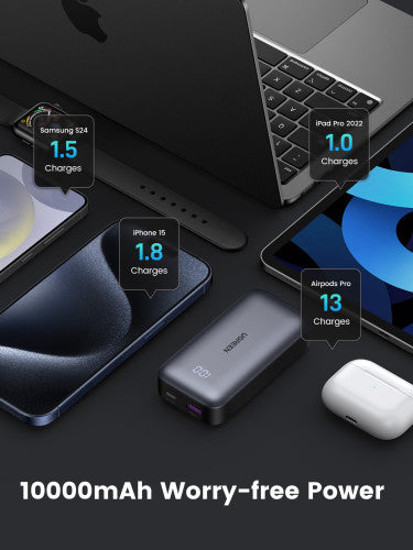 Powerbank UGREEN 10000mAh / Preto / Quick Charging 30W / 25185_8