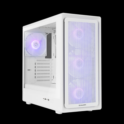 Caja Gaming Semitorre Nox Hummer AERO/ Blanco_0