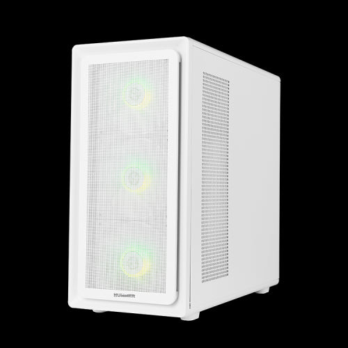 Caja Gaming Semitorre Nox Hummer AERO/ Blanco_3