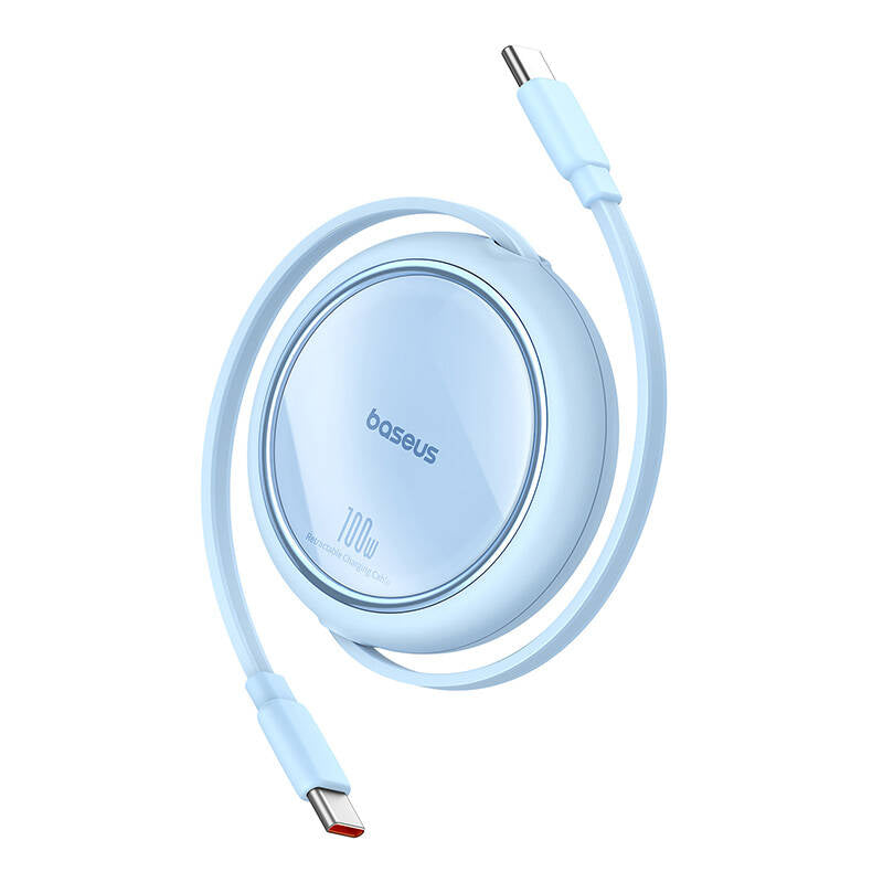 Cable USB-C to USB-C Baseus Free2Draw, PD, 100W, 1m (blue)_0