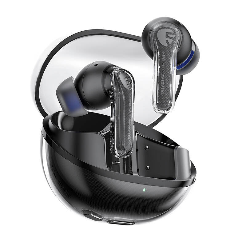 Earphones Soundpeats Clear (black)_2