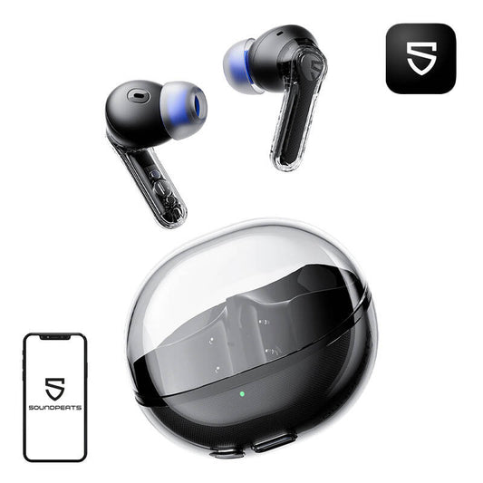 Earphones Soundpeats Clear (black)_0