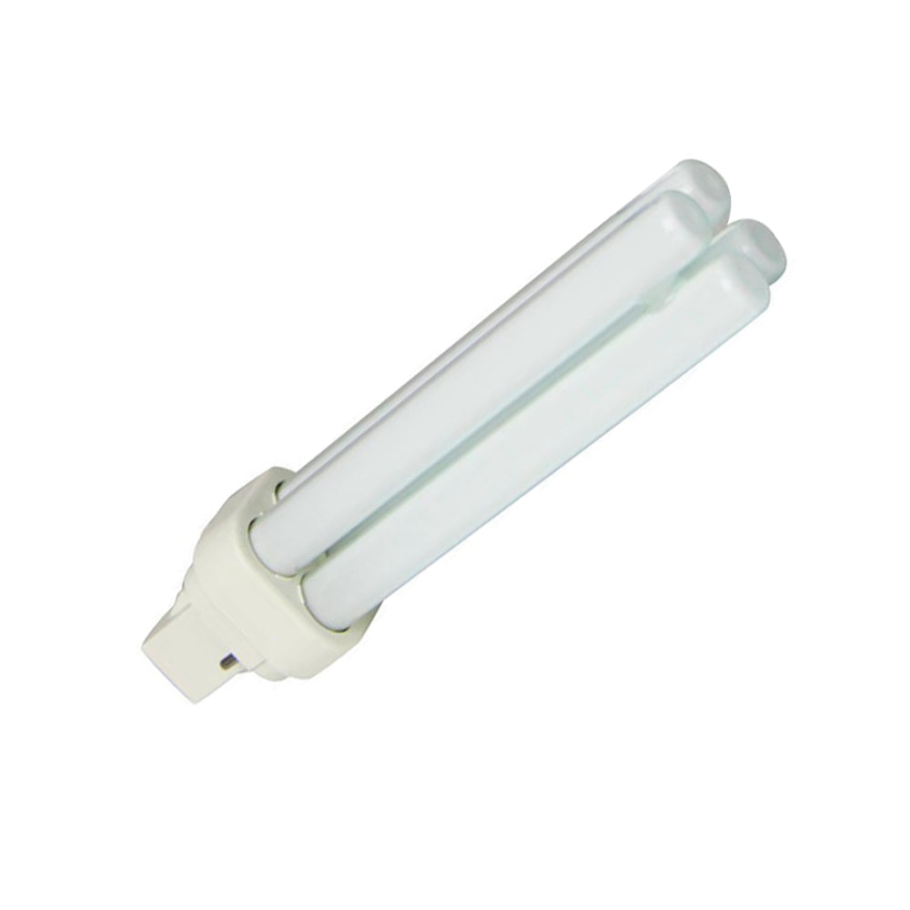 LÃ¢mpada de baixo consumo 18w 2 pins g24d-2 830k luz quente 150x27mm. basics_0