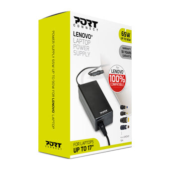 Carregador para Portátil / Power Supply 65 W Lenovo / 100% Compatível c/ portáteis LENOVO