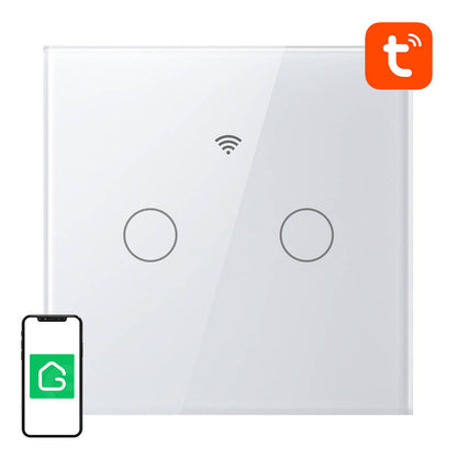 Smart Touch WiFi Light Switch Gosund SLS2 (Optional N, Dual) Tuya_1