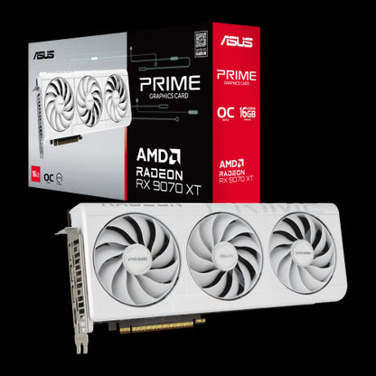 Radeon RX 9070 XT PRIME WHITE OC Edition, Grafikkarte_11