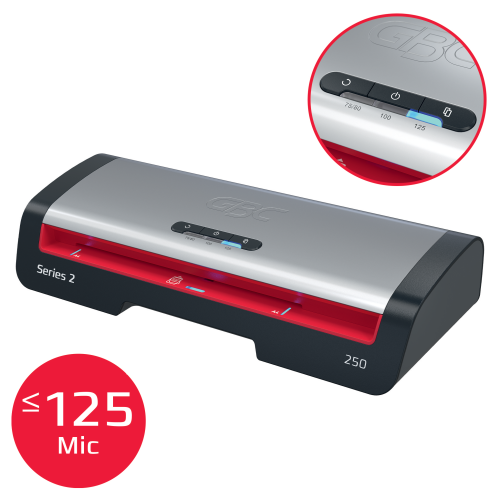 PLASTIFICADORA MODELO 250 DIN A4 COLOR PLATA GBC 4410070EU_2