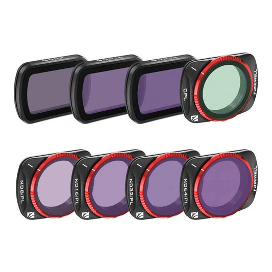 Set of 8 filters Freewell DJI Osmo Pocket 3_0