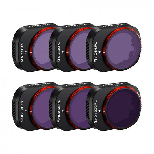 Set of 6 Filters Bright Day Freewell for DJI Mini 4 Pro_0