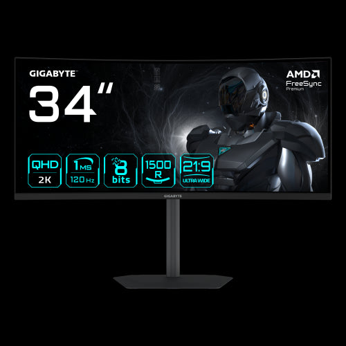 Monitor GIGABYTE GS34WQCA / Preto_0
