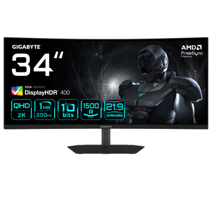 Monitor Gaming GIGABYTE G34WQC2 / Preto_0