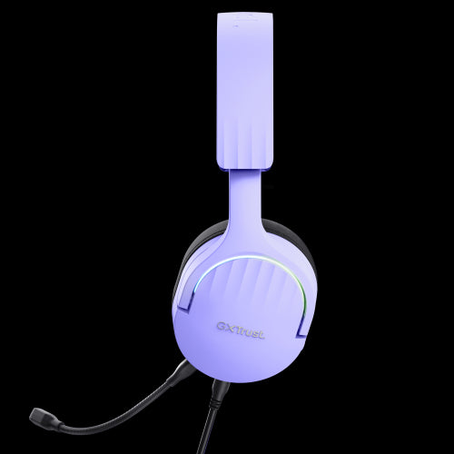 Trust GXT 490P FAYZO Auriculares AlÃ¡mbrico Diadema Juego USB tipo A Negro, PÃºrpura_6