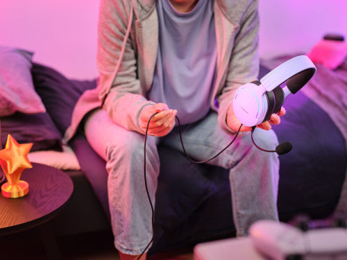 Trust GXT 490P FAYZO Auriculares AlÃ¡mbrico Diadema Juego USB tipo A Negro, PÃºrpura_11