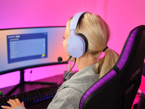 Trust GXT 490P FAYZO Auriculares AlÃ¡mbrico Diadema Juego USB tipo A Negro, PÃºrpura_12