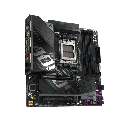 GIGABYTE X870M AORUS ELITE WIFI7 Placa Base â Compatible con procesadores AMD Ryzen 9000, VRM digital de 14+2+2 fases, hasta 8200 MHz DDR5 (OC), 1 x PCIe 5.0 + 1 x PCIe 4.0, Wi-Fi 7, LAN 2.5 GbE, USB 4_3