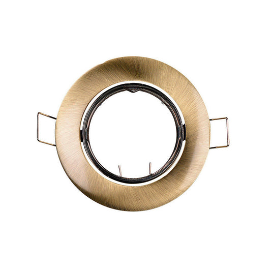 Anel de halogÃªnio metÃ¡lico. oscilante. cor ouro velho. Ã¸8,4cm_0