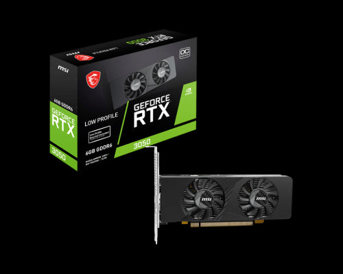 MSI GEFORCE RTX 3050 LP E 6G OC tarjeta grÃ¡fica NVIDIA 6 GB GDDR6_0