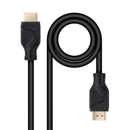 Cable HDMI 2.1 8K Nanocable 10.15.8301/ HDMI Macho - HDMI Macho/ 1m/ Negro_0