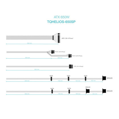 Fuente de Alimentación TooQ TQHELIOS-650SP/ 650W/ Ventilador 12cm/ 80 Plus Bronze_5