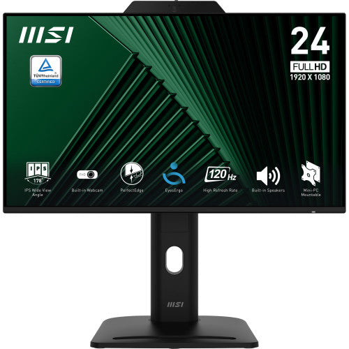 MSI Pro MP242PMG pantalla para PC 60,5 cm (23.8") 1920 x 1080 Pixeles Full HD LCD Negro_0
