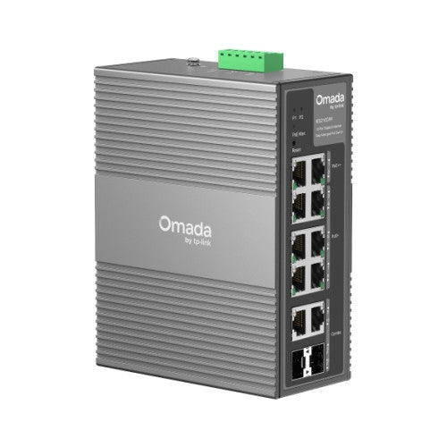 Switch TP-LINK OMADA / 10 Portas / 6-POE+ e 2-POE++ / Industrial / IES210GPP_0
